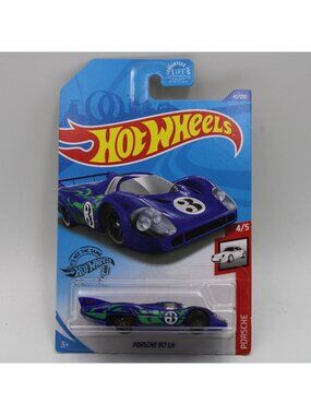 Hot Wheels Porsche 917 LH Blue Porsche Series 4/5 45/250